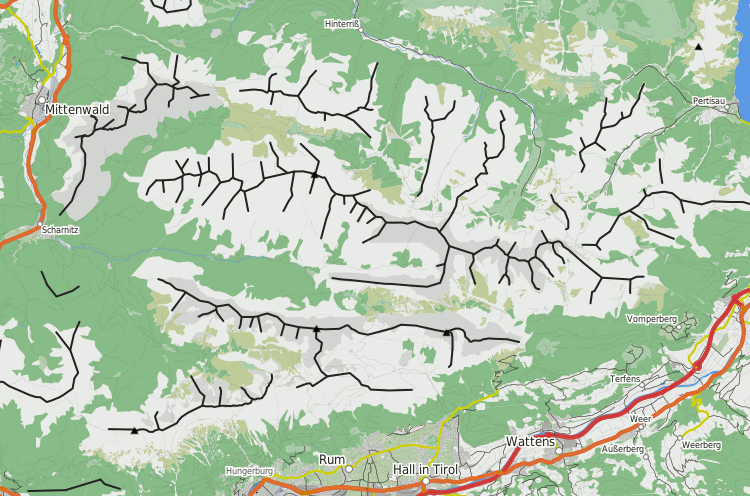 Ridges im Karwendel